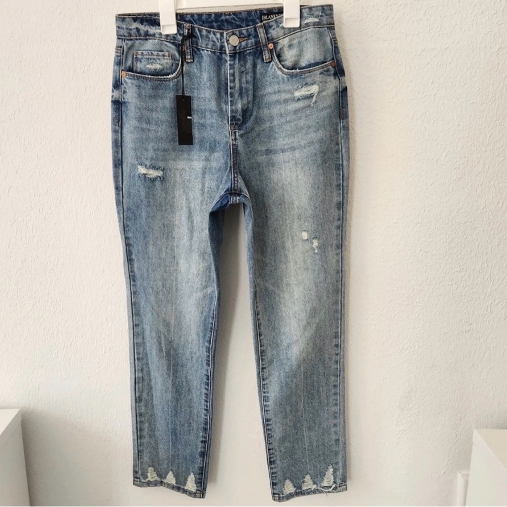 Blank NYC Jeans Womens 29 The Madison Crop High Rise